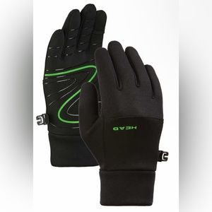 HEAD Kids’ Touchscreen Gloves-Black/ Size: Small (NWT)